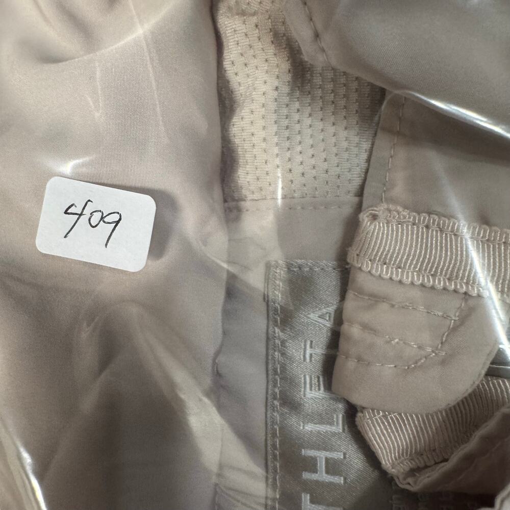 Athleta Women’s XL Hooded Lightweight Jacket Taupe Anorak Full Zip Outdoor - Picture 11 of 11